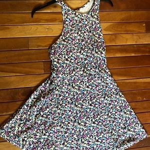 American Eagle floral skater dress